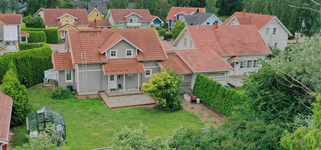 Bild av Bostadshus vid återvändsgränd i attraktiva Johannebo, Mariehamn