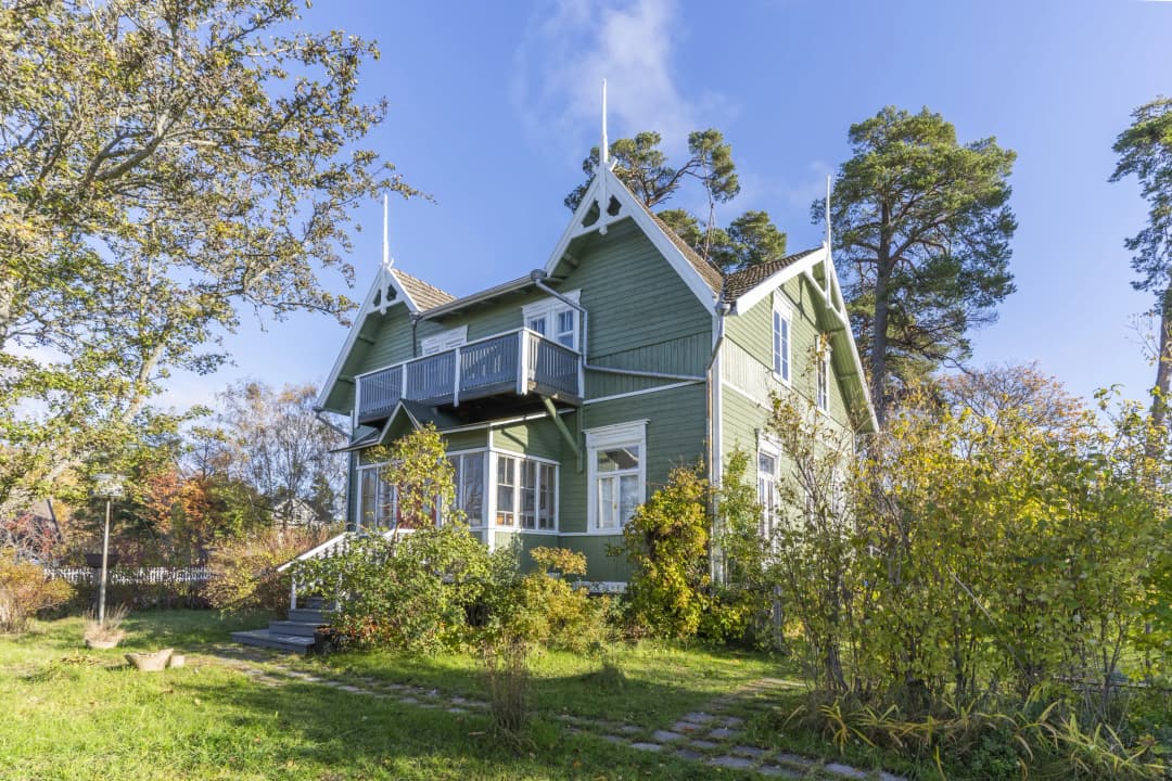 Bild av Sekelskiftesvilla i Frebbenby