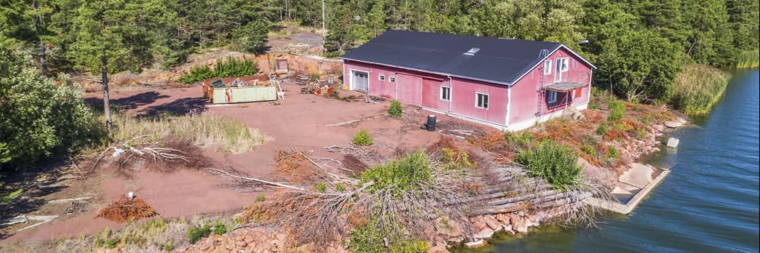 Bild av Industrihall på Andersö, Geta